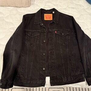 Levi's Men's Black Denim Jacket